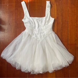 Selfie Leslie Tulle Mini Dress, Large